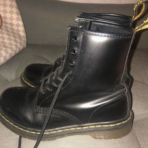 1460 Black Dr Marten Boots Size US 7